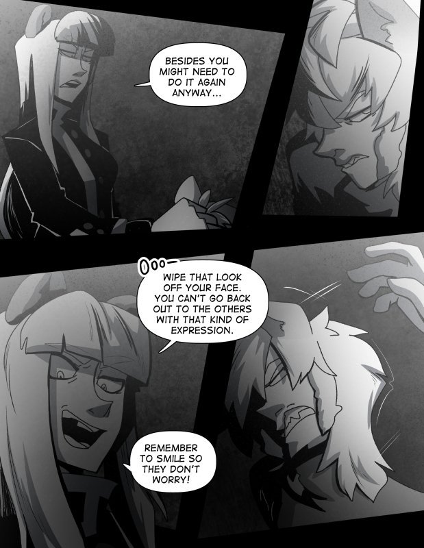 Elizabeth is my fav bad bitchThis is from the end of ch 27~ a very emotional chapter all around esp this weird moment of Elizabeth doing some sinister CEO things