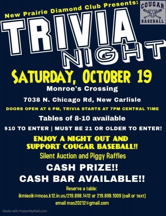 New Prairie Baseball (@nphs_baseball) on Twitter photo Email Coach Schellinger at mas20212@gmail.com to reserve your table(s) today! Please help support Cougar Baseball! <a href="/kenbonowitz/">Ben Konowitz</a> will be hosting this year! โพ๏ธ Email Coach Schellinger at mas20212@gmail.com to reserve your table(s) today! Please help support Cougar Baseball! <a href="/kenbonowitz/">Ben Konowitz</a> will be hosting this year! โพ๏ธ