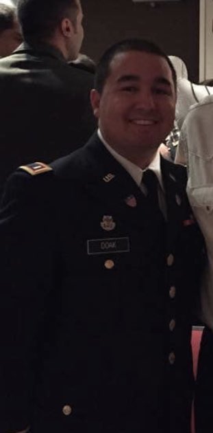 ChadSain's tweet photo. The BAT team is happy to welcome Chris Doak to the #KAMO family! Not only is Chris going to do great things in Kansas City, but Chris is already doing GREAT things by protecting our country! #HuntingBuddy #hunting4number1 @alysonwoodard @KAMOkonnects https://t.co/K1nosg2riq