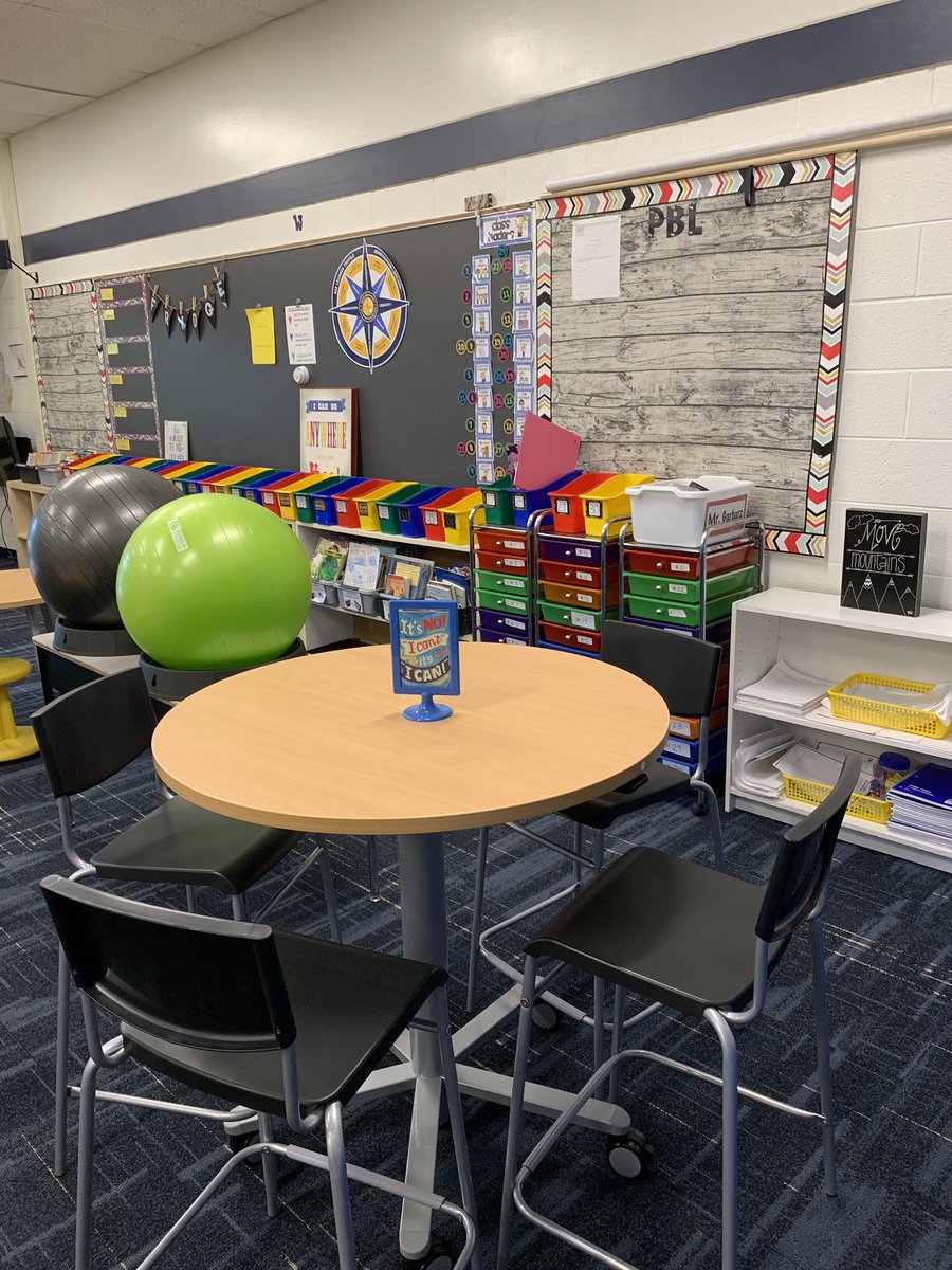 Garbarz3rdPR's tweet photo. Love these new learning spaces! So excited to see just what the kiddos can create, discover, accomplish, and become with these this year! #SASlearningspace https://t.co/t0qfuYacXQ