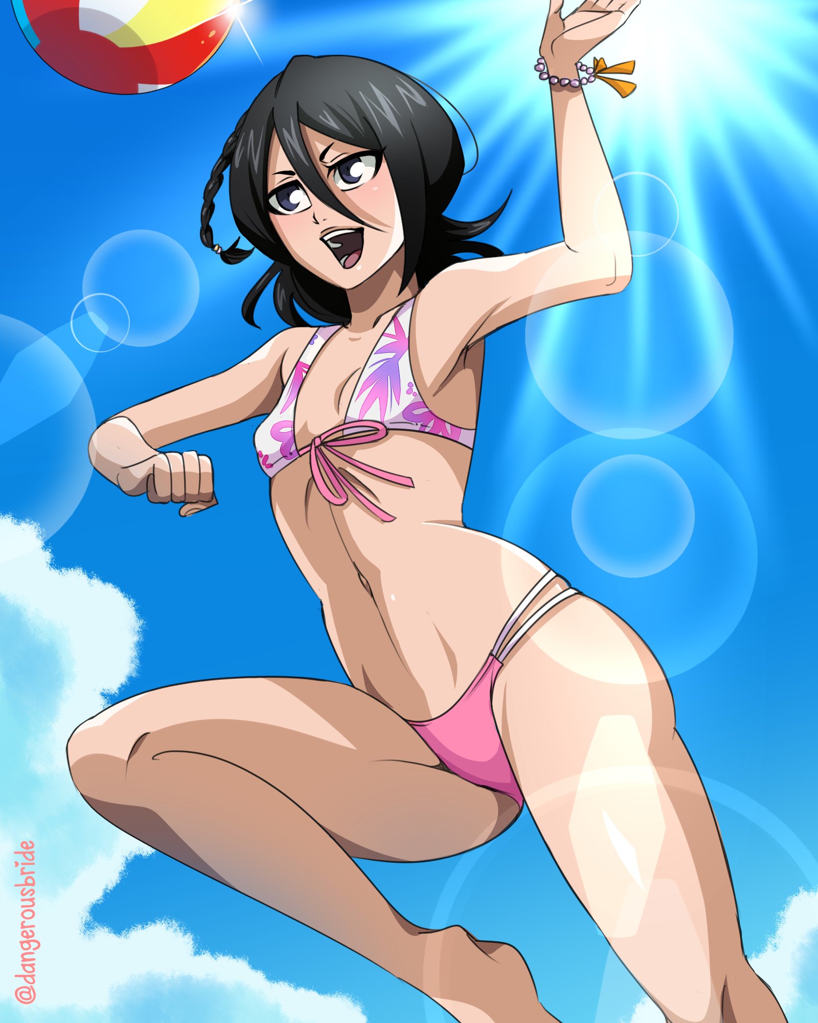 32. Summer Party Rukia. 