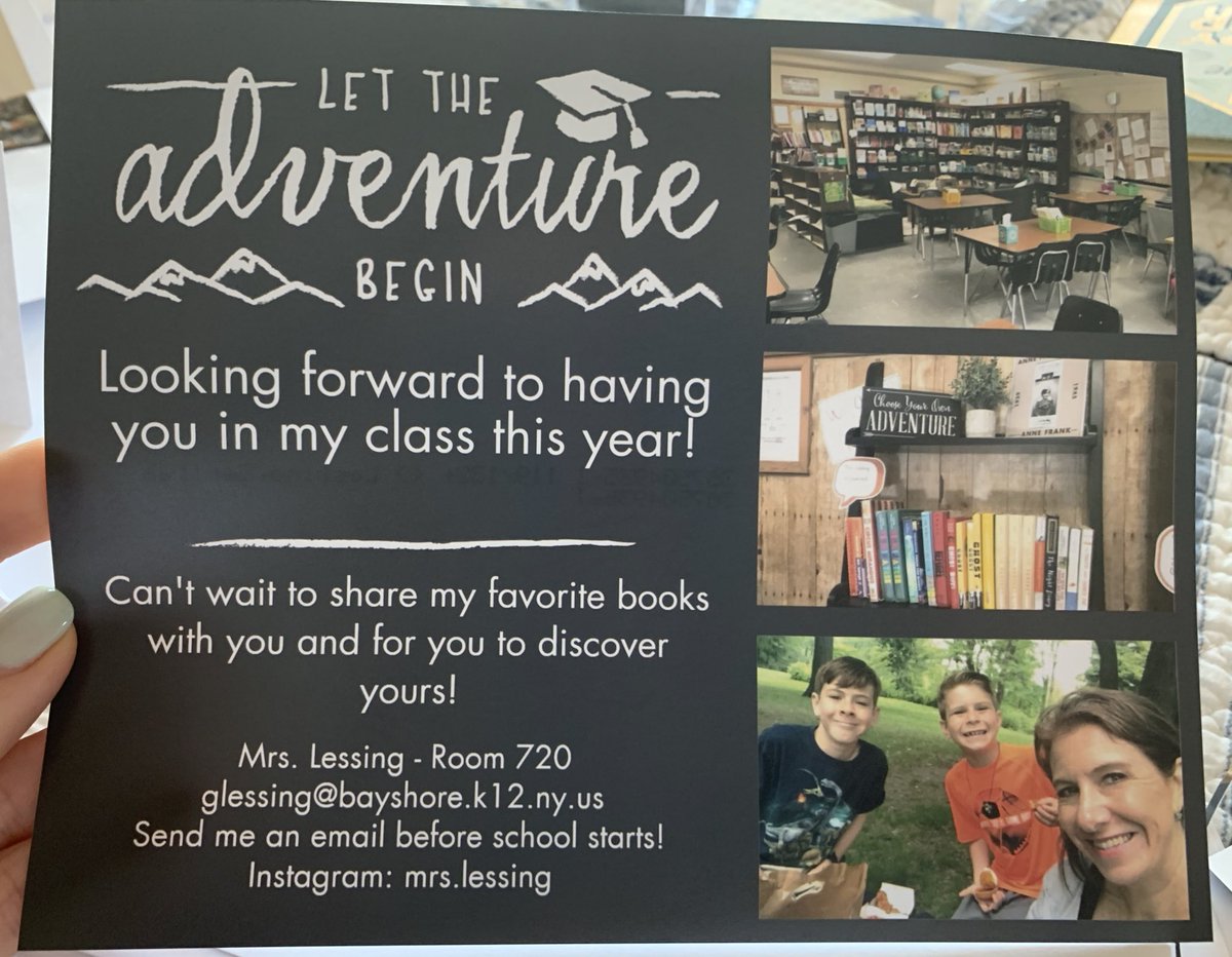 BSMS Room 720 (@bsms720) on Twitter photo Looking forward to meeting my new students tomorrow! Some have already emailed me. Building relationships before the first day! #bsmspride #dreamleadachieve <a href="/BayShoreMSLrnrs/">BayShoreMS</a> <a href="/gless54/">Gerilyn Lessing</a> #nctevillage #newadventures Looking forward to meeting my new students tomorrow! Some have already emailed me. Building relationships before the first day! #bsmspride #dreamleadachieve <a href="/BayShoreMSLrnrs/">BayShoreMS</a> <a href="/gless54/">Gerilyn Lessing</a> #nctevillage #newadventures