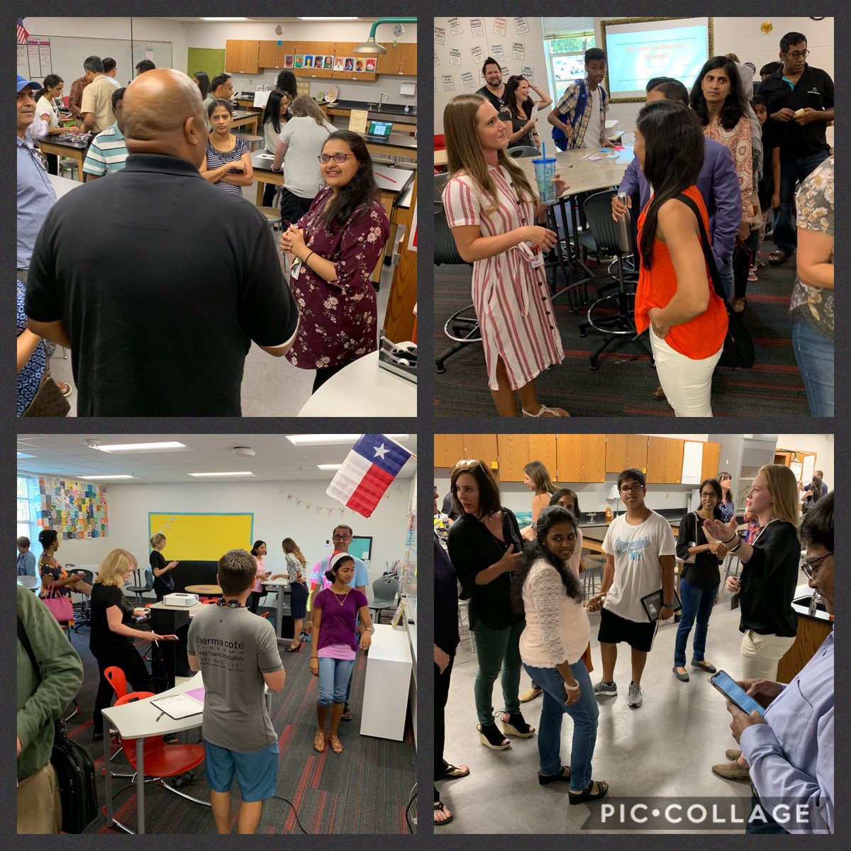 AshleeGraham84's tweet photo. Open House 2019 was a smashing success! So fun meeting and greeting families + getting to know some staff members better too! Love my job and my #CHS9Family ♥️ https://t.co/bYhoOFVeJp