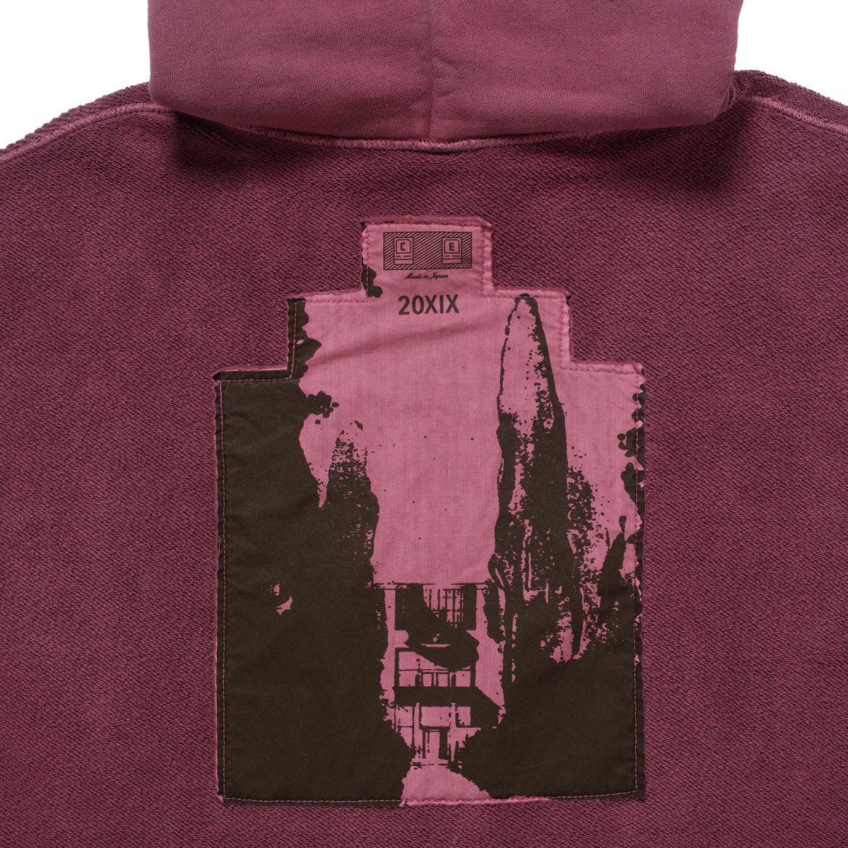 cav empt pink hoodie