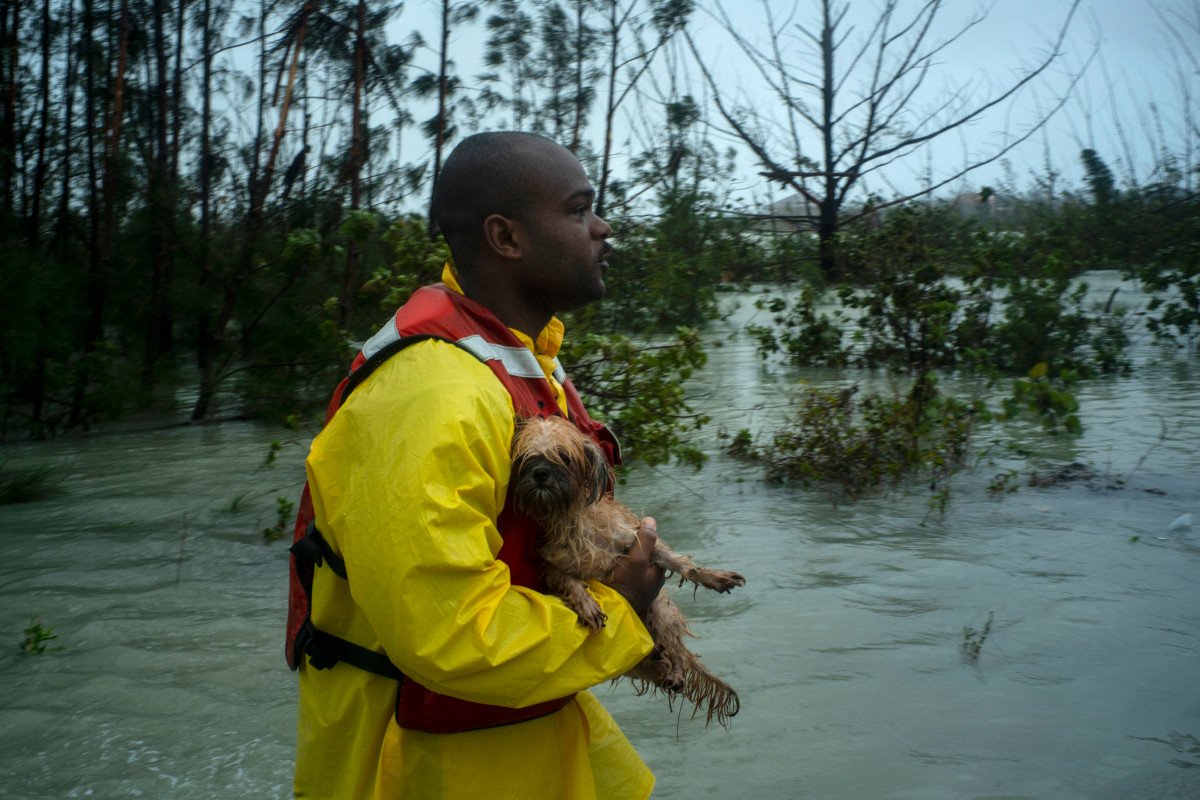nypost's tweet photo. Hurricane Dorian: Killer storm claims two more lives in the Bahamas https://t.co/VSRDtXTUDR https://t.co/aWHhZvvgjw