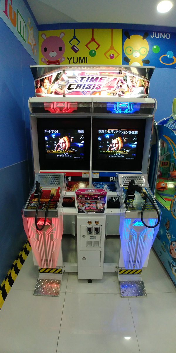 Federico Melocoton در توییتر タイムクライシス4 Sd日本語タイプ 素晴らしい光銃シューティングアーケードゲーム タイムクライシス タイムクライシス4 アーケード ナムコ ゲームセンター ゲーセン レトロ レトロゲーム レトロアーケード T