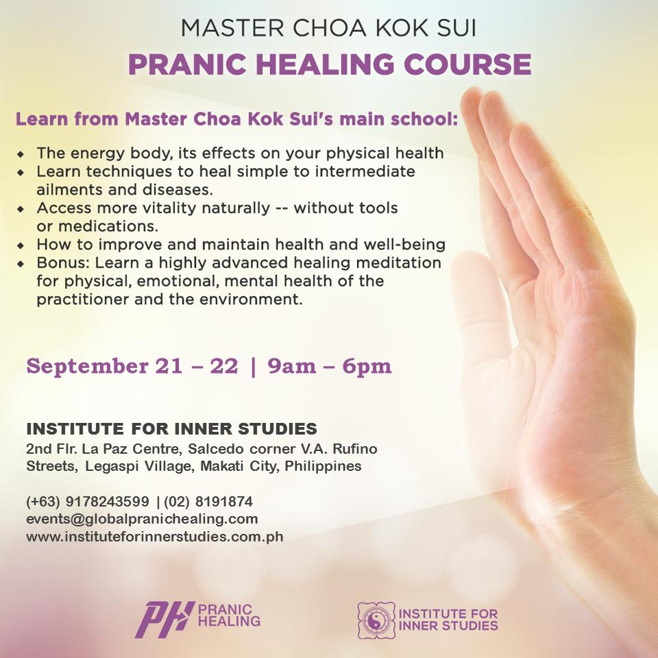 pranic_iisi's tweet photo. Learn to heal yourself and loved ones

REGISTER NOW

Inclusions are the following:
-Miracles Through Pranic Healing Book
-Meditation on Twin Hearts for Peace and Illumination CD
-Healing Kit
 
#pranichealing
#instituteforinnerstudies
#MasterChoaKokSui
#healing 
#meditation https://t.co/oqLRa4daZb