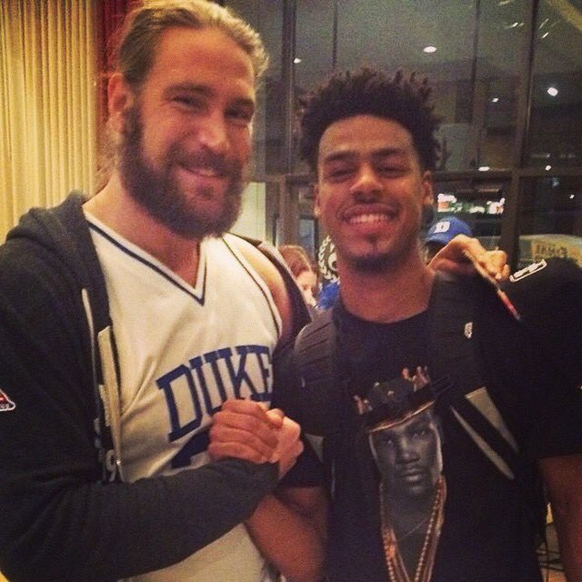 CoachSoderling's tweet photo. @VicJosephWWE a future episode of #WWEFandom HAS TO BE @KassiusOhno and his love of @DukeMBB! https://t.co/Kkllcl4dcF