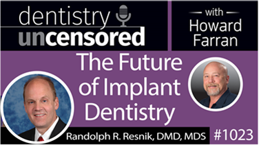 HowardFarran's tweet photo. The Future of Implant Dentistry with Dr. Randolph R. Resnik, DMD, MDS, Director, Misch Implant Institute https://t.co/kBM8YIAbrR @MischInstitute https://t.co/sFyixYUYxK