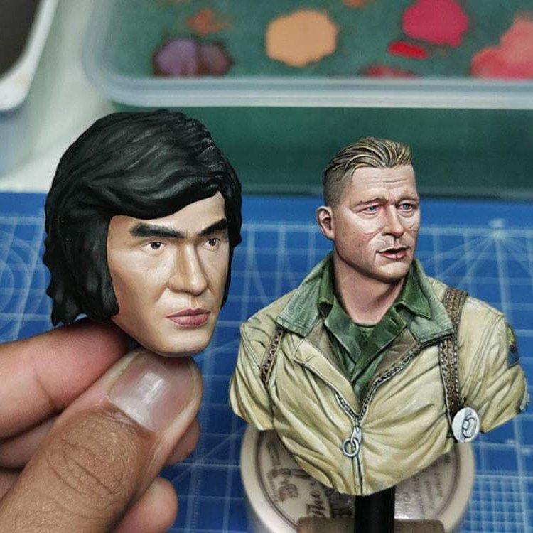 TiD_ScaleModel's tweet image. East meet West, Skin tone.