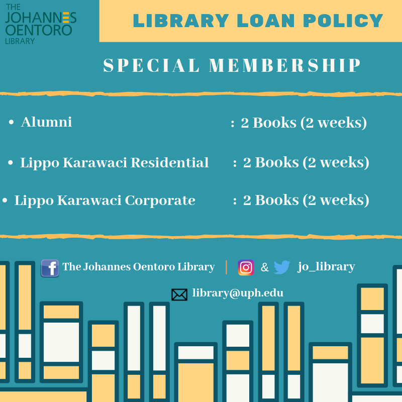 jo_library's tweet image. Hi.... check our library loan policy #TheJohannesOentoroLibrary