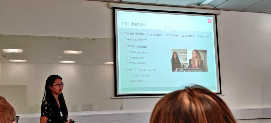 PsychologyNTU's tweet photo. Brilliant to see all the cutting edge research from @PsychologyNTU PhDs being shared at yesterday's #BPSMids19 conference. Great job @TousledPhDBird7 @ChloeRyding @JenniferFirth4 👏👍🏆
(Apologies if I've missed anyone, do let me know and I'll post a suitably apologetic gif 😁) https://t.co/hv4qhA3y47