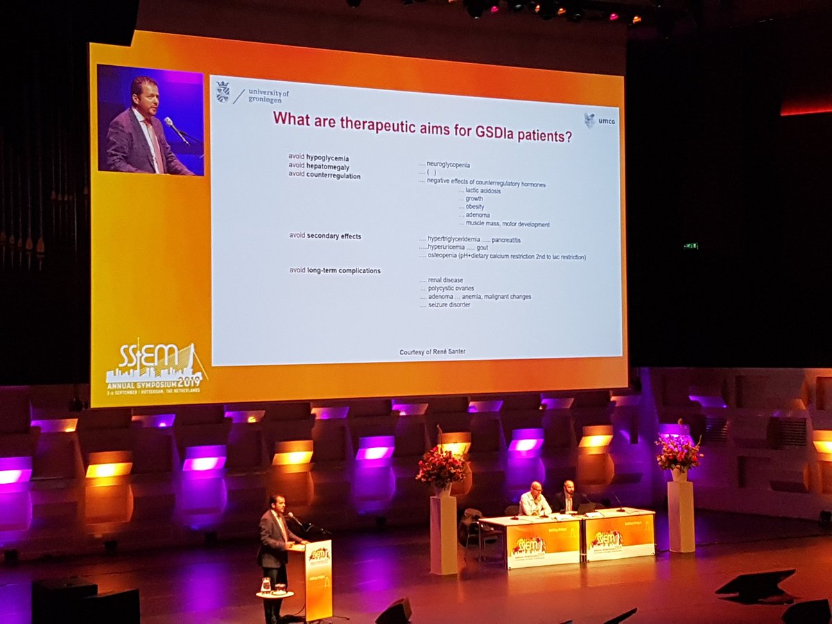 Important presentation by Terry Derks at #SSIEM2019 on gene therapy in GSD1a