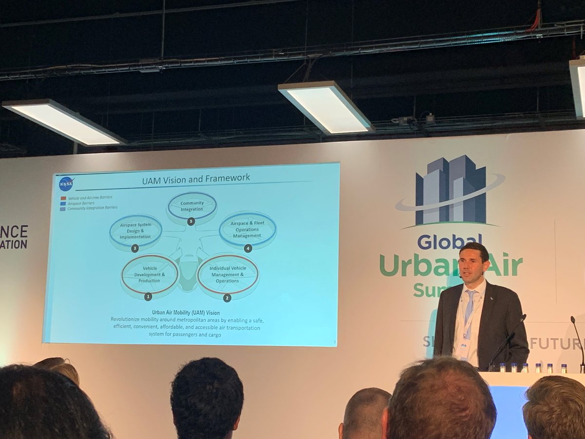 GUAASFboro's tweet photo. First up this morning is Davis Hackenberg from @NASA who started his keynote with praise for the comprehensive #GUAS2019 agenda. We feel very😊! https://t.co/I9cYBSOnT2