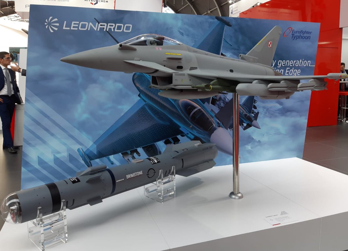 Leonardo_live's tweet photo. #Leonardo, on behalf of #EuroDASS, has received a contract from @BAESystemsplc that will see the consortium explore the future of @Eurofighter’s #Praetorian #DASS, to help ensure that #Typhoon’s Electronic Warfare system remains one of the most advanced in the world #MSPO2019 https://t.co/eaV4cPNOxZ