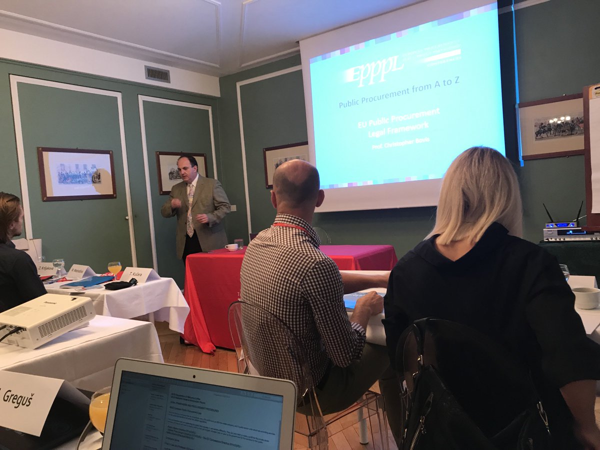 ProcureTI's tweet photo. @MMR5000 and @rmbyrne35 kicking off a 3 day Public Procurement Seminar in Rome, focusing on #innovation and #sustainability in #procurement https://t.co/fCH99vu1jj