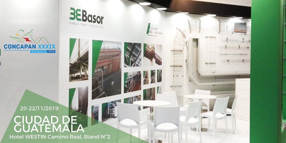 BasorElectric's tweet photo. ¡Hola! Del 20 al 22 de Noviembre #Basor estará en el #HotelWestin de #CiudadDeGuatemala atendiendo la feria #Concapan, el evento + importante de la industria eléctrica en la región centroamericana. Acércate a nuestro #Stand2 a conocer los productos para mercados centroamericanos! https://t.co/h8YiazIZz8