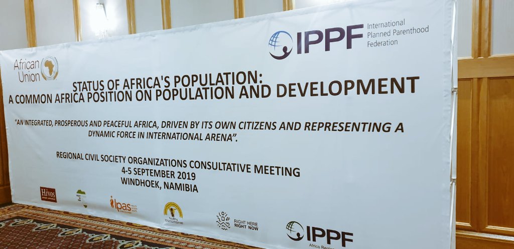 komba_lorna's tweet photo. Today, we convene in Windhoek Namibia to ensure that we reach the goal of the #CommonAfricanPosition on Pop&amp;Dev

The agenda of this convention is to ensure Africa is in unity and that our voice is heard and is fully integrated into the global development agenda. 

#CAP2019 https://t.co/sYGkp2EsQz