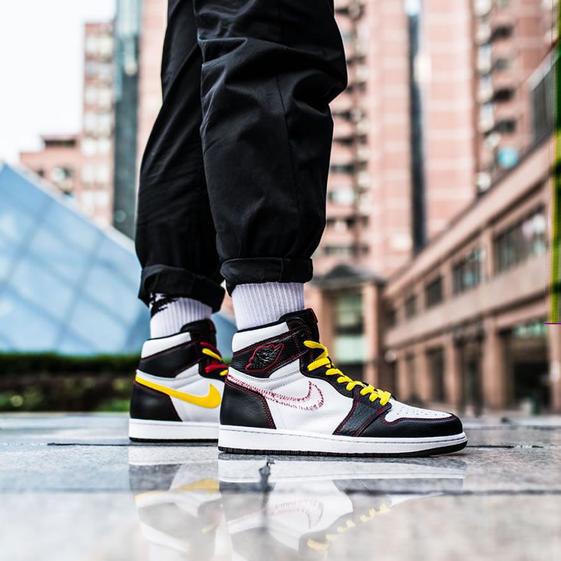 Nike Air Jordan 1 Defiant Tour Yellow