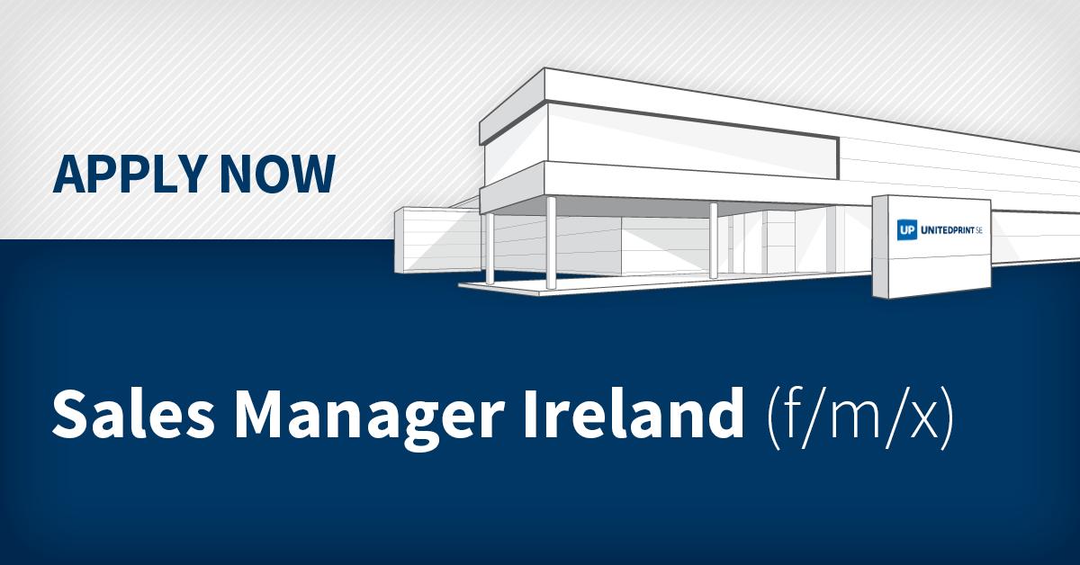 In search for a new challenge? Then we have the right #job for you! Become a #Sales Manager for Ireland (f/m/x). Read more here: unitedprint-se.com/en/jobsuche/sa…