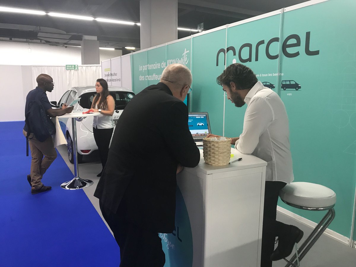 MarcelVTC's tweet photo. Top départ pour le Congrès des #VTC ! Passer à l'électrique ? Devenir chauffeur @marcelvtc ? Nos équipes sont sur place pour répondre à vos questions 🤝 https://t.co/Ius09XgRM1