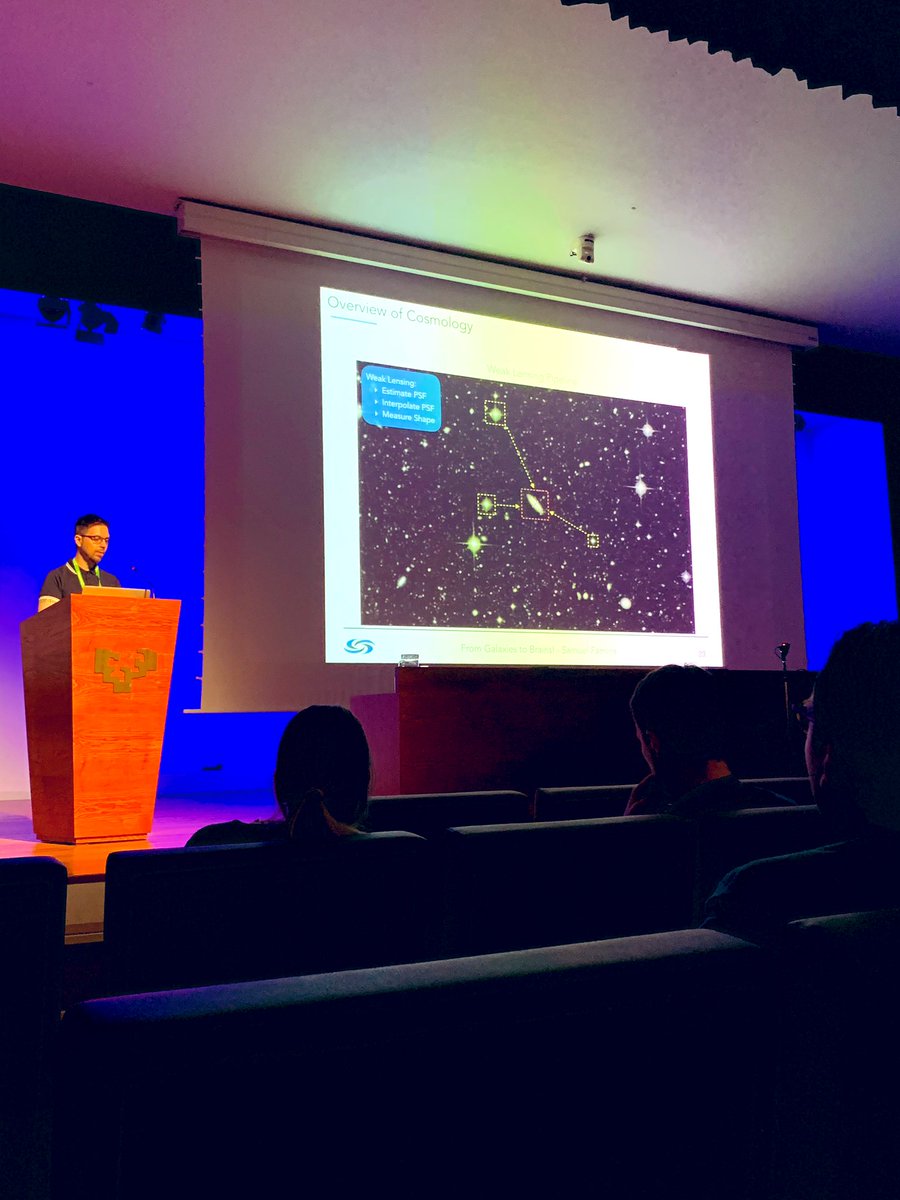 rmoti's tweet photo. @Sam_Farrens is giving a great speech at @EuroSciPy as a keynote speaker related to astronomical image recognition using Python deep learning techniques. Congrats Sam! https://t.co/c9acr4kNjQ