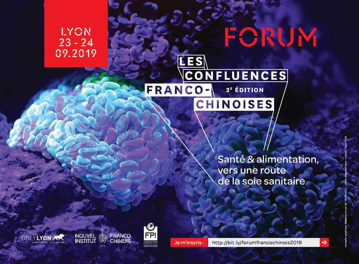 ONLYLYON_B2B's tweet photo. #Lyon accueillera la 3e édition du Forum Les confluences franco-chinoises les 23 &amp; 24/09.
Inscrivez-vous aux conférences pluridisciplinaires autour de la #santé et l'#alimentation : https://t.co/EWTyC7jPsD https://t.co/kRc0L5URmg