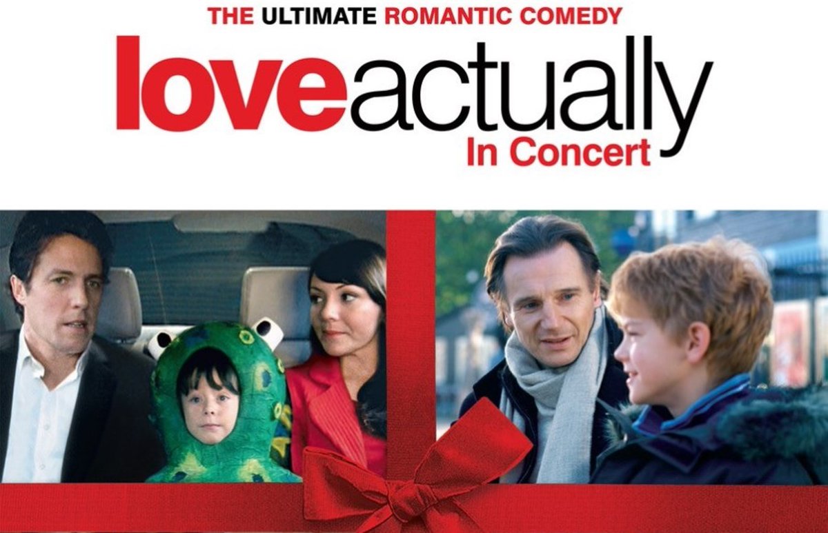#loveactually is a Christmas tradition. This year watch the Richard Curtis classic with a live orchestra performing the soundtrack to picture. The perfect way to start  the festive season with your loved ones. 
Tuesday 3rd December - bit.ly/2TiToy8
#glasgow #christmas