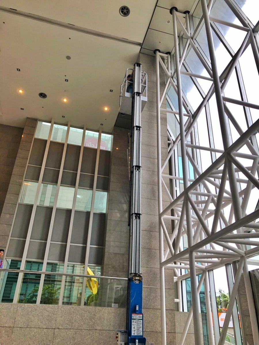 หน้างาน เมืองไทยประกันชีวิต รัชดา 

ขอขอบคุณลูกค้าที่ไว้วางใจบริษัทเราให้ดูแลนะคะ 😊

AWP-40  
 ⭐  เป็นลิฟท์กระเช้าแบบเสาขึ้นตรง ทำงานได้สูงสุด 14 เมตร รับน้ำหนักได้ 136 กิโลกรัม

#Fasterent #ลิฟท์กระเช้า #AWP #highman #manlift #รถกระเช้าไฟฟ้า  #genielift  #aerialworkplatform