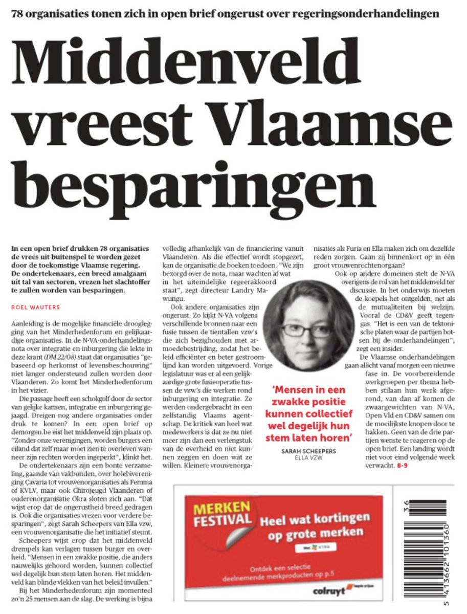VincentVQ's tweet photo. De zuilen roeren zich. De kiezer heeft hen al gelost. Nu nog die nieuwe Vlaamse regering. Doen aub. https://t.co/zSDZ1Wbdl2