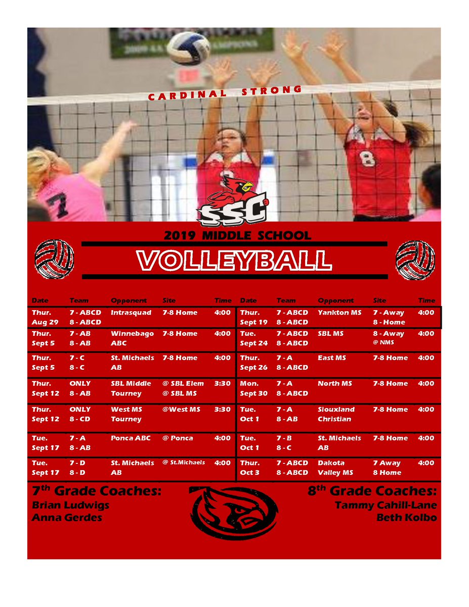 SSCcardinalNews's tweet photo. All Middle School Sports are typically posted on the rSchool site as well as on the Middle School Web-page under Activities. #msActivities #CardPride #rSchool @SSCActivities
https://t.co/obhOsdZ5J8 https://t.co/C3N5q6WlDW