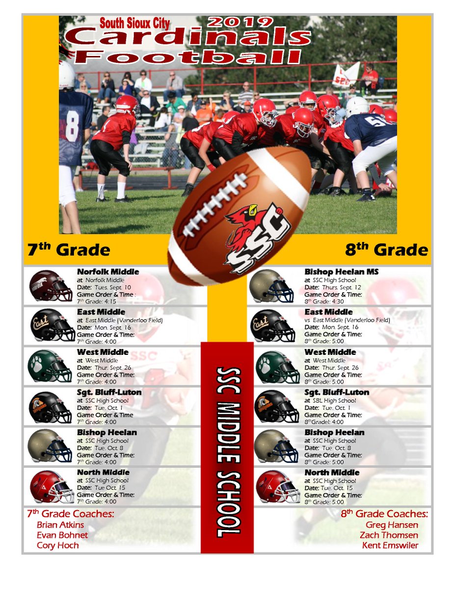 SSCcardinalNews's tweet photo. All Middle School Sports are typically posted on the rSchool site as well as on the Middle School Web-page under Activities. #msActivities #CardPride #rSchool @SSCActivities
https://t.co/obhOsdZ5J8 https://t.co/C3N5q6WlDW