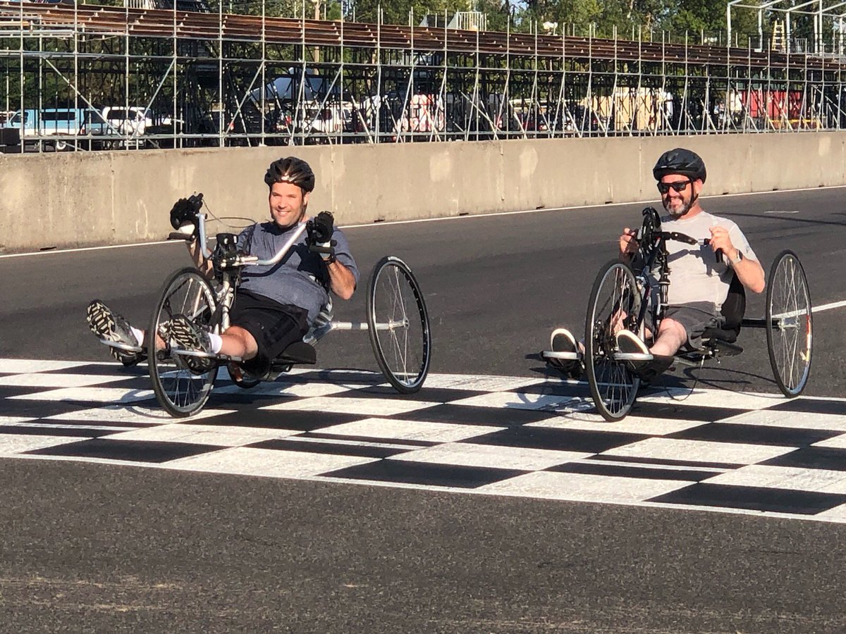 Adaptive Sports NW (@adaptsportsnw) on Twitter photo Smiles for miles tonight, at <a href="/portlandraceway/">Portland Intl Raceway</a> for our Handcycling Series! #TeamASNW #JoinOurTeam Smiles for miles tonight, at <a href="/portlandraceway/">Portland Intl Raceway</a> for our Handcycling Series! #TeamASNW #JoinOurTeam