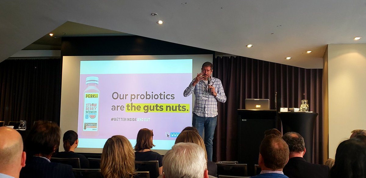 BioPacPartners's tweet photo. Just wrapped up two days of industry insight at @CSIRO's event on #gutwellness. Great to see innovative companies such as #Perkii imparting their wisdom to the Australian #FoodTech community. https://t.co/TX1i8aCi4S