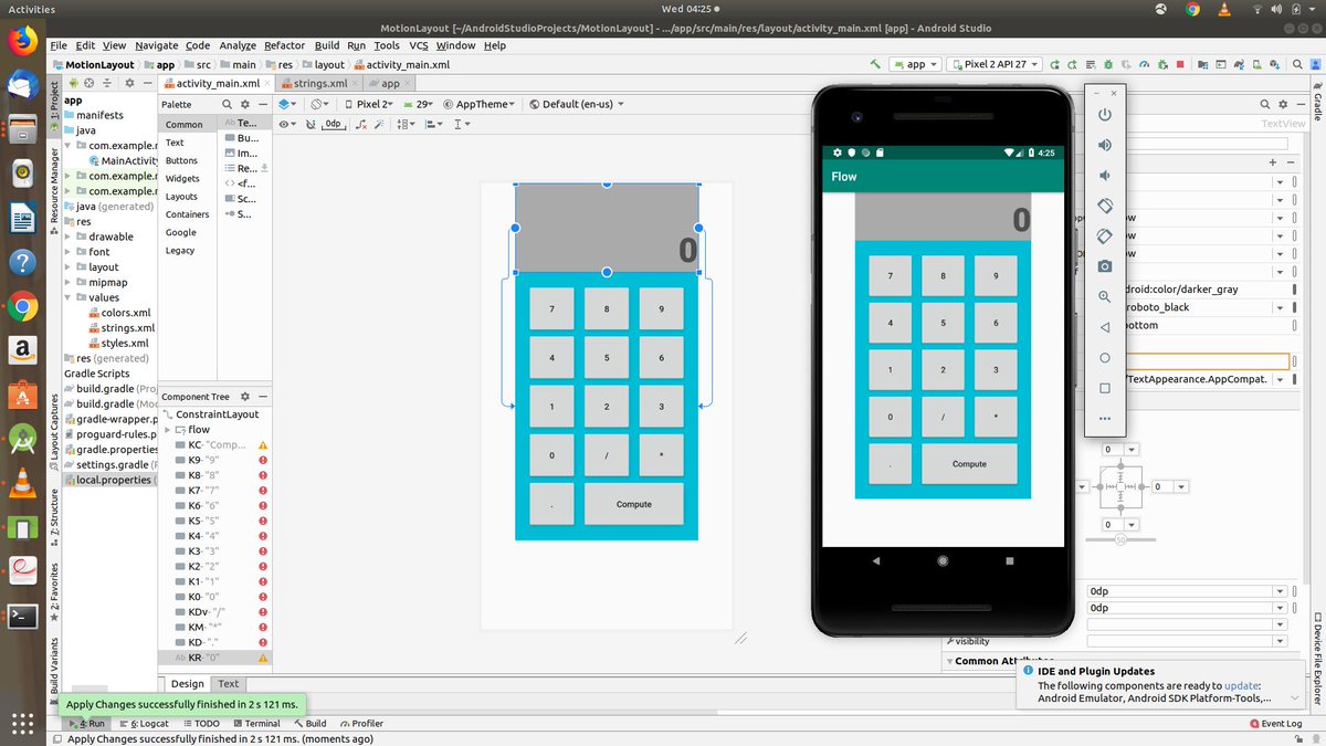 ngenge_senior's tweet photo. Check out the power #constraintlayout 2.0 's Flow VirtuaLayout in designing a flat hierarchy https://t.co/mYdocNskZO . Got it after the #GoogleI0 19 talk by @camaelon and @johnhoford https://t.co/UmH8QvRXLG
