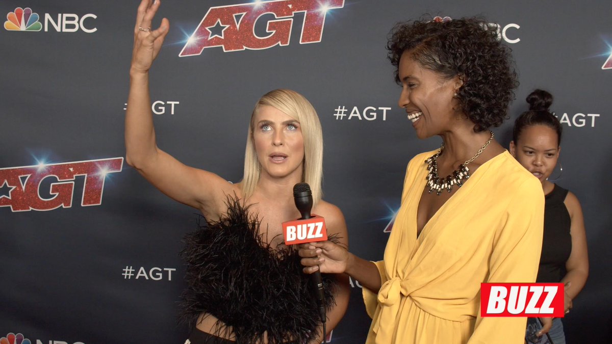 Buzz_Access's tweet photo. '@AGT's @itsgabrielleu, @juliannehough, @howiemandel and @terrycrews Talk About the Semi's stand-out performances https://t.co/dt1oPjFdul @brookegotuhookd #AGT #AmericasGotTalent #BackstageExclusive #GetBuzzed https://t.co/gXihos6SqK