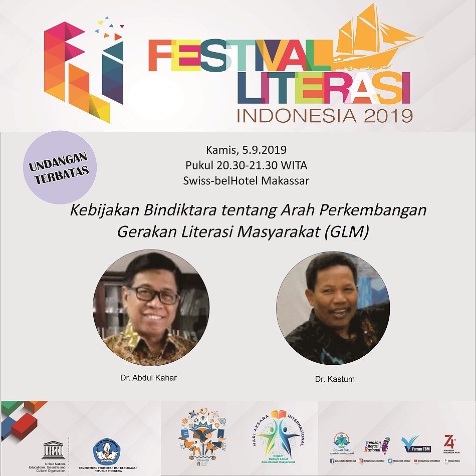bindiktara's tweet photo. festival literasi 2019
https://t.co/5soApo6Xmp https://t.co/PeIy6I1Fzr