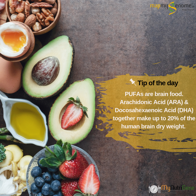 mapmygenome's tweet photo. Genetic analysis can help you understand your PUFA requirement. So choose the right fats (read: healthy) for boosting your brain health. 

Get MyNutriGene to Know Yourself : https://t.co/EGAMYoj9ll 

#PUFA #NutritionWeek #NationalNutrition #HealthyDiet #Mynutrigene #Mapmygenome https://t.co/CRzd19bv5Q