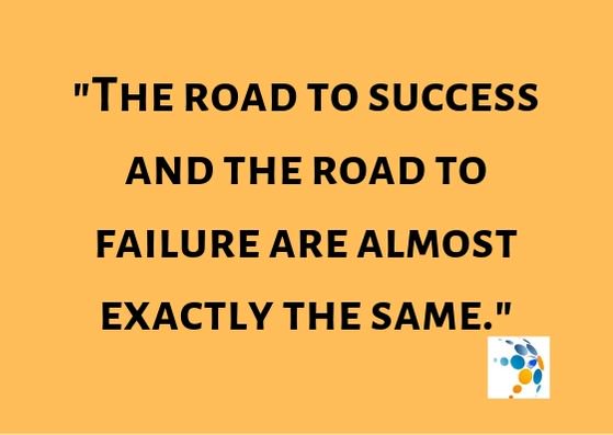 InnatusCuro's tweet photo. "The road to success and the road to failure are almost exactly the same."  - Colin R. Davis #WednesdayThoughts #WednesdayMotivation https://t.co/wF6BPbjj9w