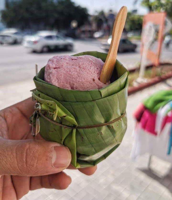 Saw this on FB today. Another innovative initiative to #endplasticwaste.

Ice cream inside a banana leaf cup.

#EndPlastic #plasticpollution #singleuseplastic 

@IASassociation @moesgoi @drharshvardhan @DrHVoffice