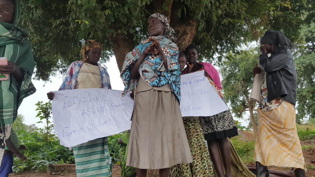 sprsnu's tweet photo. "There homes are our homes. Our homes are there homes." says Susan a South Sudanese refugee.This is how refugees &amp; host communities coexist in Rhino Camp. United! https://t.co/mmPAxUYnMM