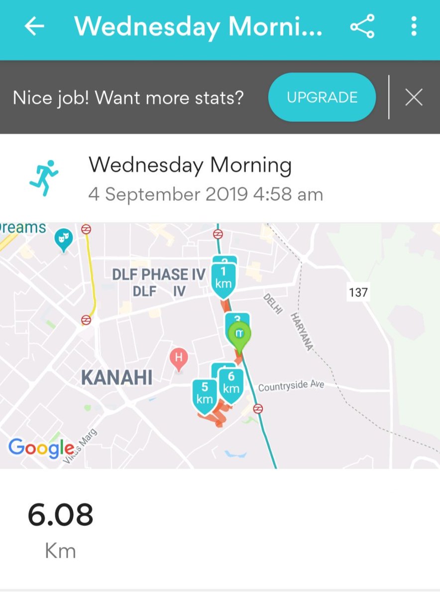 Prep peaks for <a href="/PinkathonIndia/">Pinkathon India</a> #wellness #fitness Mid week run! <a href="/IndiGo6E/">IndiGo</a> .