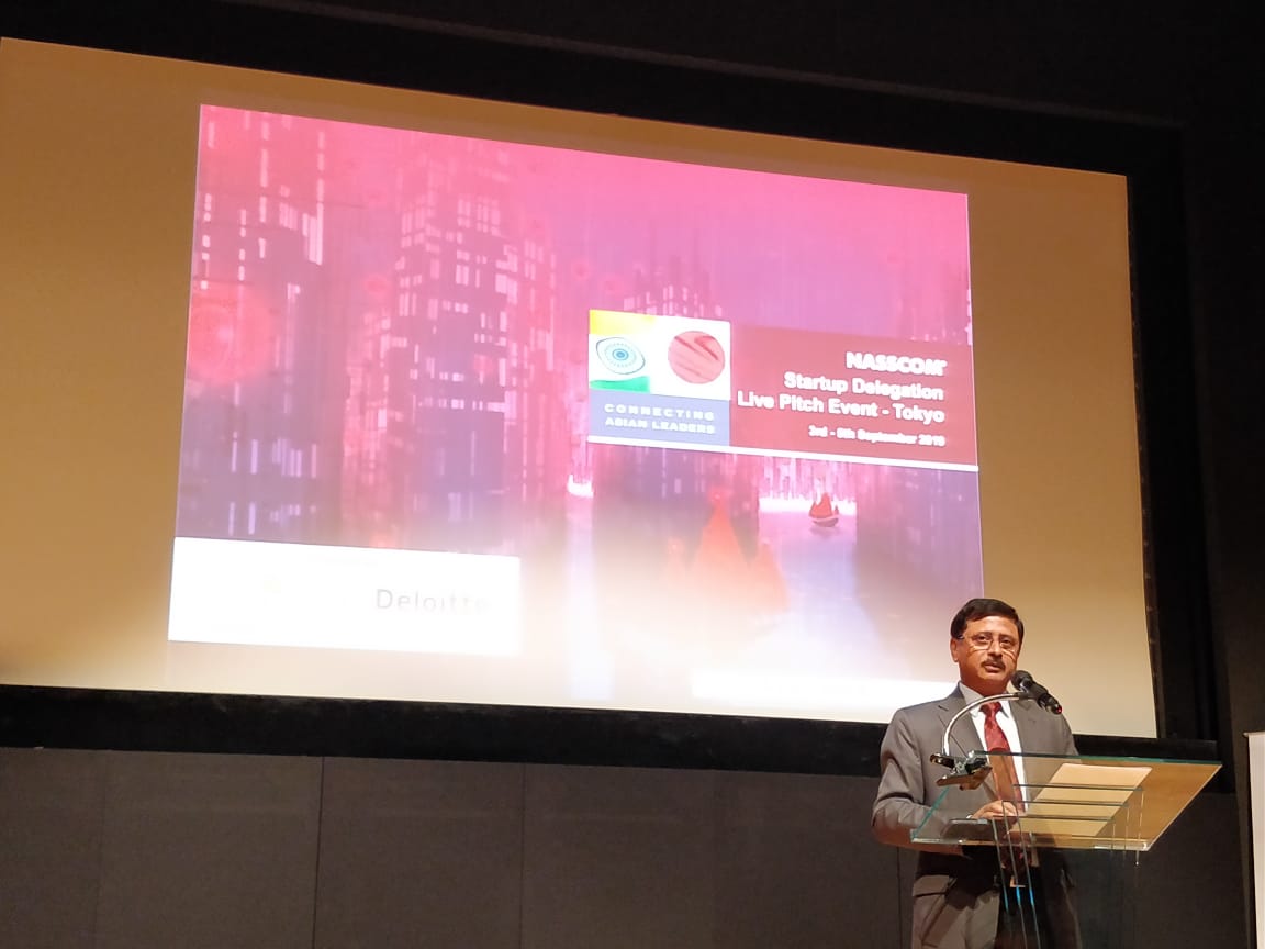 YourStoryCo's tweet photo. “Innovation is the next frontier in socio-economic space. And that’s why it’s even more important (for Japan and India) to collaborate,” - Sanjay Kumar Verma, India's ambassador to Japan at the NASSCOM #JapanVCNetwork event in Tokyo.
@nasscom @NASSCOMStartUps https://t.co/Cut05fnp3T