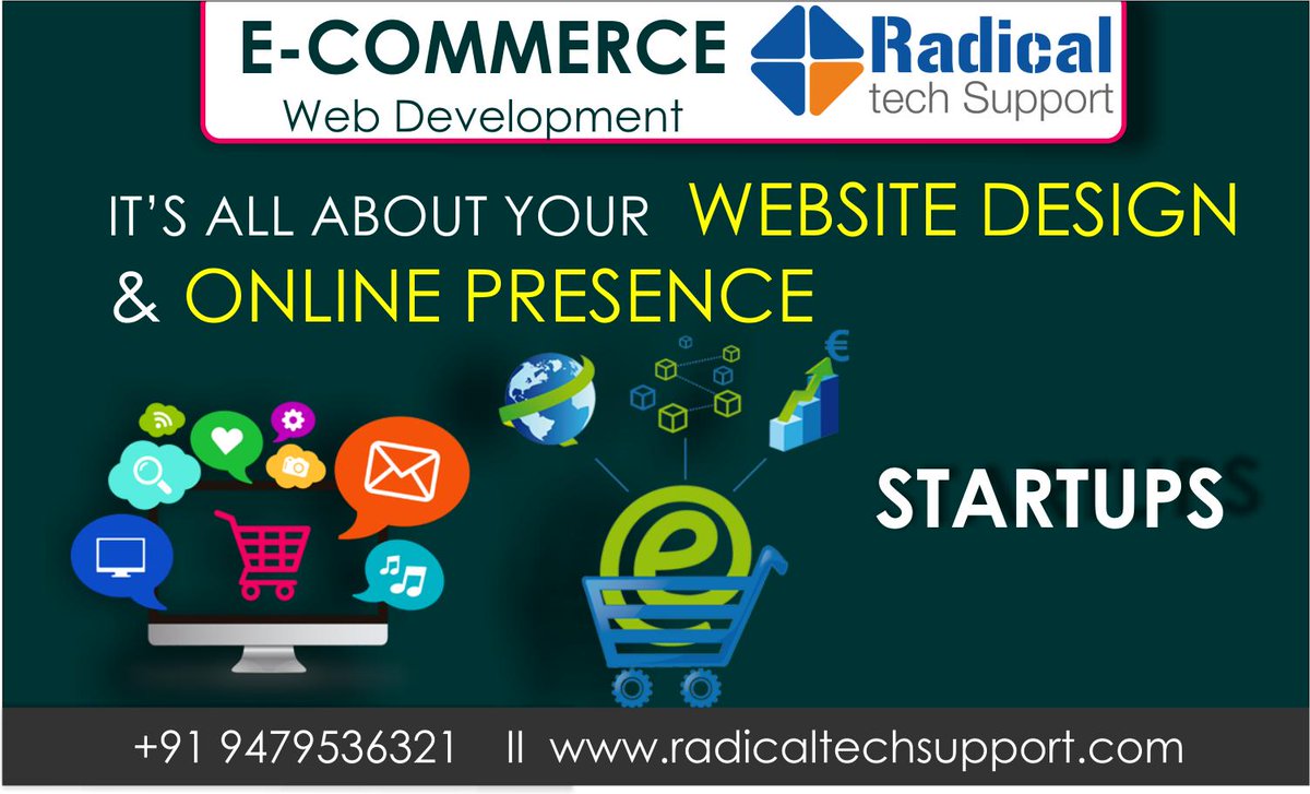 talk2rts's tweet image. #Radical_tech_support is a well-known #Ecommerce_Development_Company_in_Bhopal. We deliver excellent #Ecommerce_Development  Services to our clients. We also offer Website Design Services, Digital Marketing Services and Software Development Services at affordable price.
