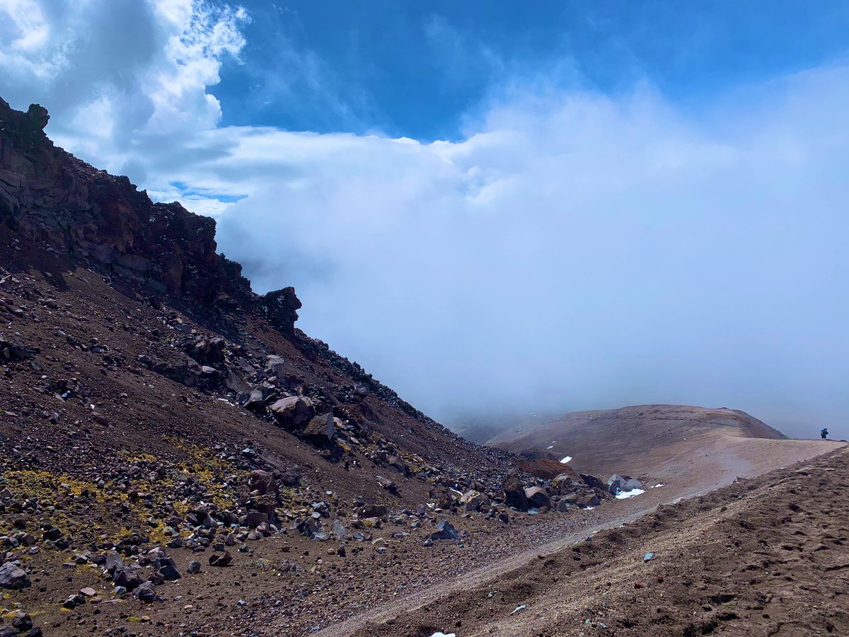 KristineVang97's tweet photo. 13th adventure: ok little late on the update, climbed Cotopaxi- a 19,347 ft active volcano for some hot chocolate. Made it out alive and only managed to fall once https://t.co/I24MofvEzR