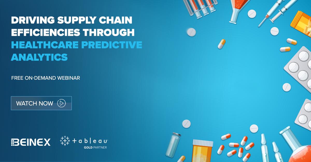 BeinexOfficial's tweet photo. Learn how the #Healthcare industry supports better patient outcomes by delivering the right drug or device to the right patient at the right time using #PredicitiveAnalytics. Watch #Webinar: https://t.co/q90dY9H6G9 #Beinex Download #Tableau: https://t.co/dyrckYhDBT https://t.co/A8BK6FJtND