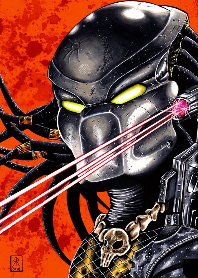 avpgalaxy's tweet photo. This amazing piece of Predator art is the work of Sam Rogers! #Predator #ThePredator #Yautja #StanWinston #KevinPeterHall #SamRogers https://t.co/MJBkT4szvM