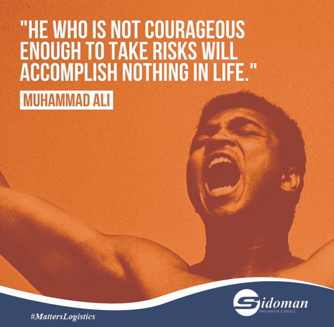 sidoman's tweet photo. Today's Wednesday Wisdom...
Push your limits, strive for progress, shoot for greatness.
Good Morning Everyone!
#Sidoman #WednesdayWisdom #MattersLogistics https://t.co/xLnOK8iqzg
