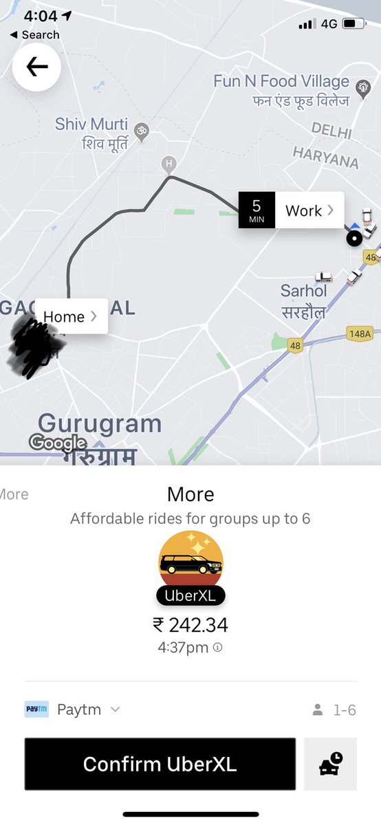 sur_arya's tweet image. Hey @Uber_India @Uber whats with this bug? Have a look at Uber premier charges on my ride. 🙄 #uberbug #uberindia #uber