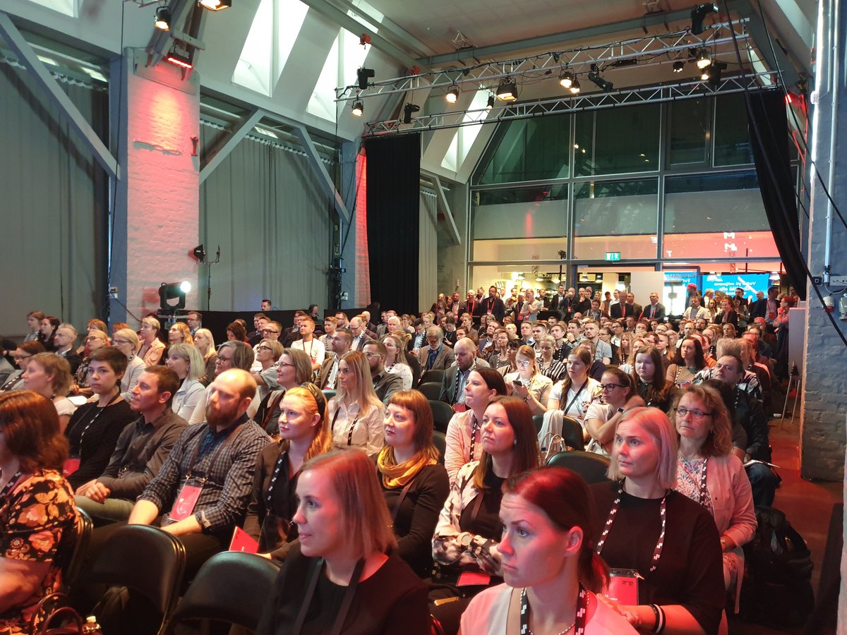 ReimaSoikkeli's tweet photo. Literally a full house at Solita Meeting Point 2019. Exciting day ahead. @SolitaOy #solitameetingpoint https://t.co/PZyRjMFbzC